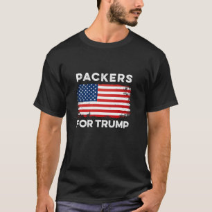 Packers For Trump Funny Election 2024 Vote Invento T-Shirt