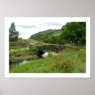 Packhorse Bridge at Watendlath Poster