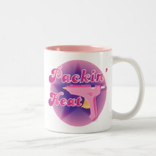packin' heat coffee mug