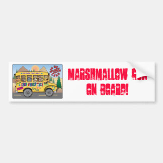 Packin' heat for camp! bumper sticker