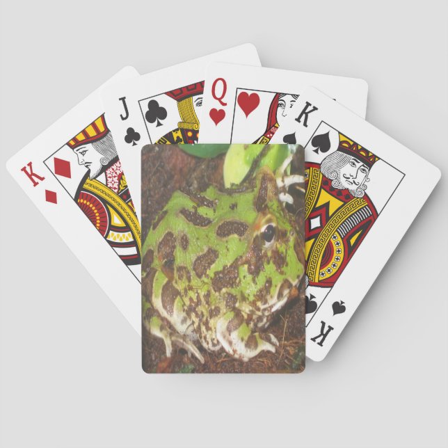 Pacman frog Playing Cards (Back)