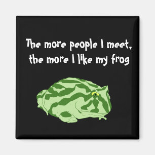 Pacman Frogs Better Than People? Magnet