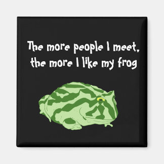 Pacman Frogs Better Than People? Magnet