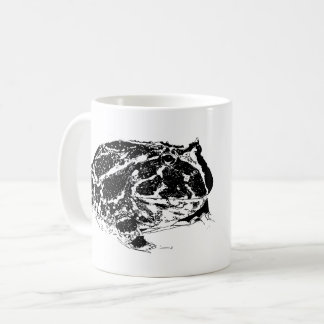 Pacman Mug Black and White