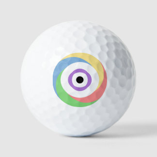Pactomics. Know. Your. Colour.  Golf Balls