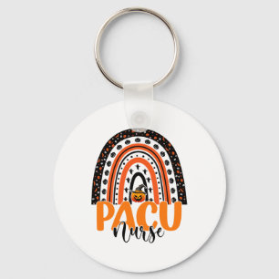Pacu Nurse Rainbow Halloween Costume Pacu Nursing Key Ring
