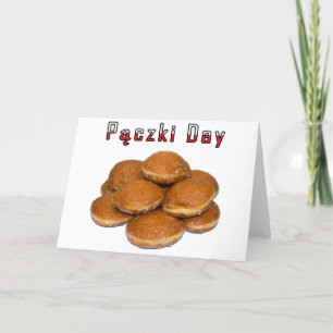Paczki Day Card