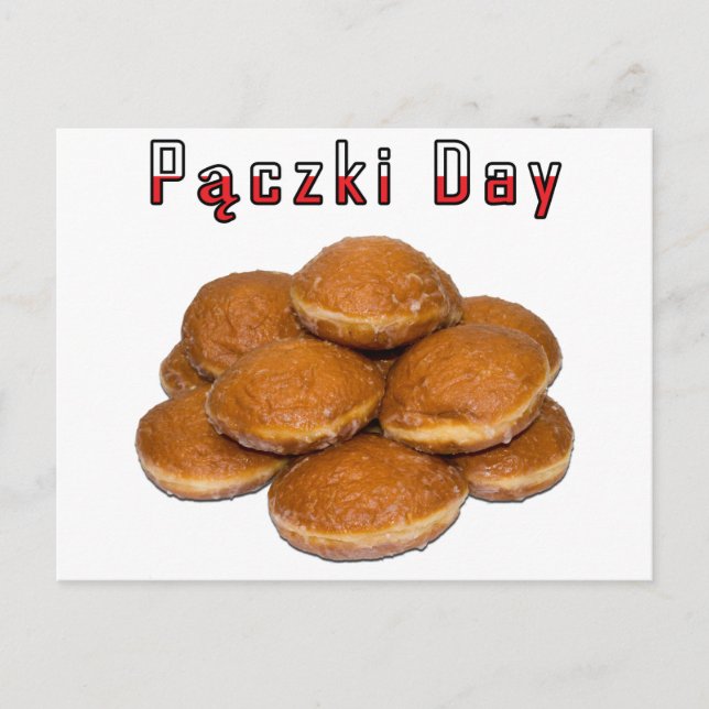 Paczki Day Postcard (Front)