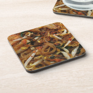 Pad Thai [ผัดไทย] Thailand Street Food Coaster