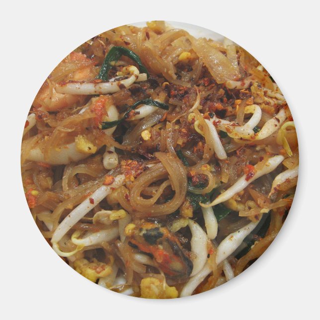 Pad Thai [ผัดไทย] Thailand Street Food Magnet (Front)