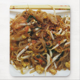 Pad Thai [ผัดไทย] Thailand Street Food Mouse Pad