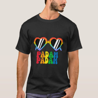 Padam Padam - Lgbtq+ Pride Month - Glasses Rainbow T-Shirt