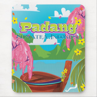 Padang indonesia travel poster mouse pad