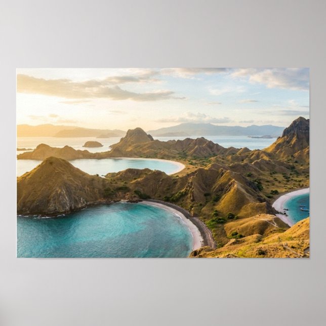 Padar Island Poster (Front)