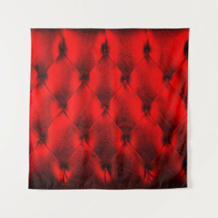 Padding cushion, Vintage red padding cushion textu Tapestry