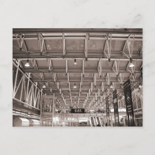 Paddington Station, Concourse, London Postcard