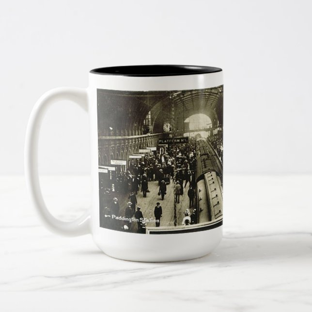 Paddington Station Souvenir Mug (Left)