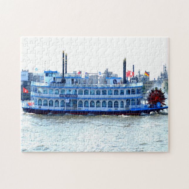 Paddle Boat Mississippi. Jigsaw Puzzle (Horizontal)