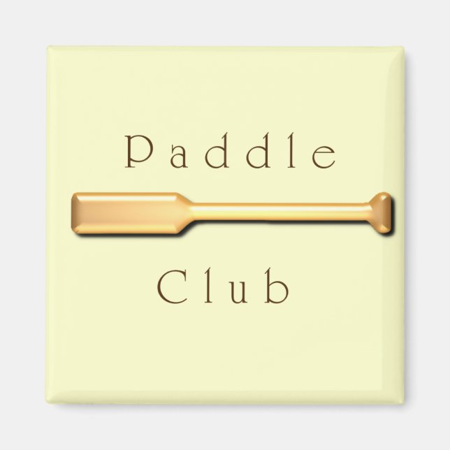 Paddle Club Magnet (Front)