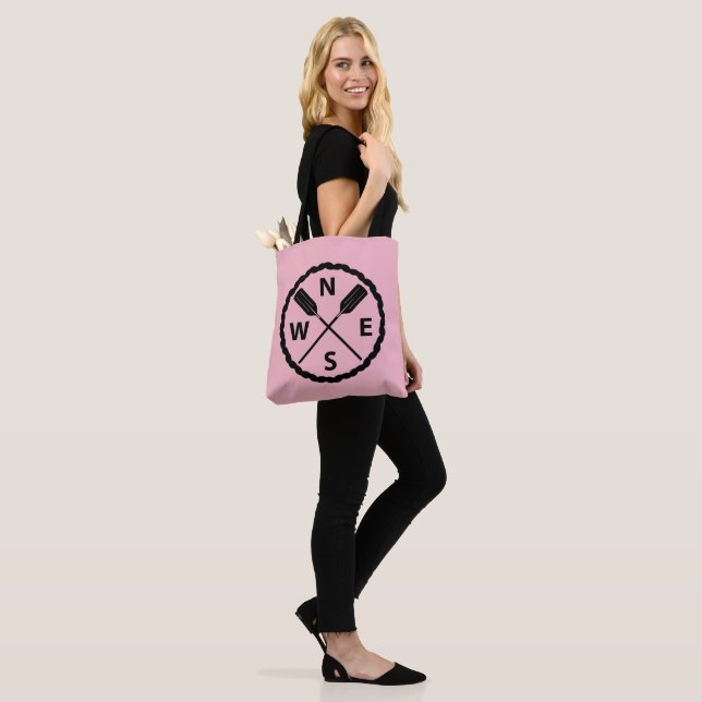 Paddle Explorer Design - Tote Bag (On Model)