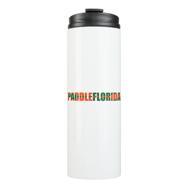 Paddle Florida Kayaking Thermal Tumbler (Front)