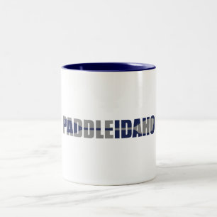 Paddle Idaho Kayaking Two-Tone Coffee Mug