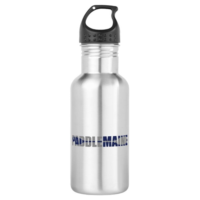Paddle Maine Kayaking 532 Ml Water Bottle (Front)