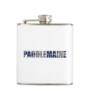 Paddle Maine Kayaking Hip Flask