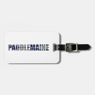Paddle Maine Kayaking Luggage Tag