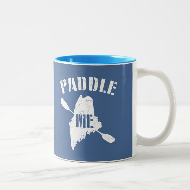 Paddle Maine Two-Tone Coffee Mug (Right)