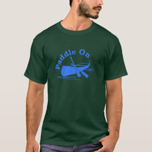 Paddle On Design - Men's Basic Dark T-Shirt