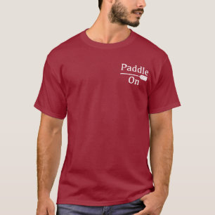 Paddle On Design - Men's Basic Dark T-Shirt