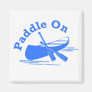Paddle On Design - Square Magnet