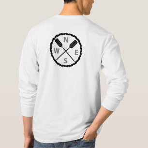 Paddle On Explorer Design - Men's Basic Long Sleev T-Shirt