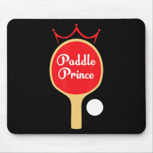 Paddle Prince Ping Pong Fun Cute Table Tennis Gif Mouse Pad