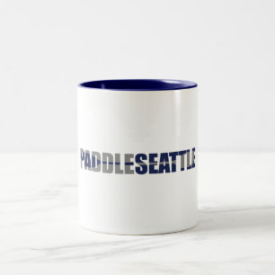 Paddle Seattle Kayaking Two-Tone Coffee Mug