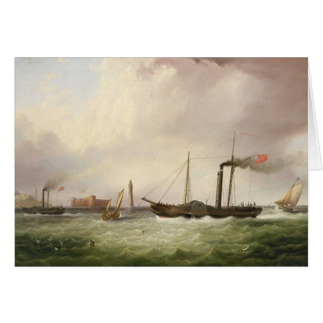 Paddle Steamer Ariel 1831 (Front Horizontal)