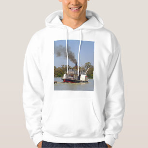 Paddle Steamer Cruising Down The River, Hoodie