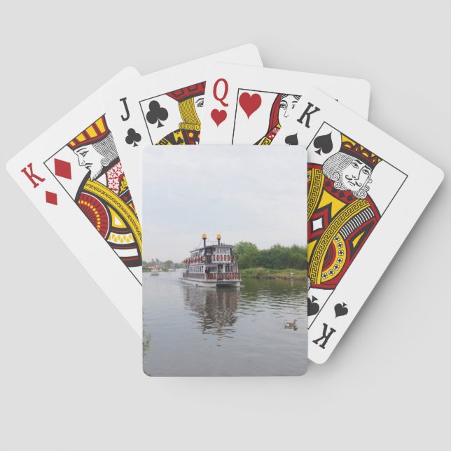 Paddle Steamer Southern Comfort Playing Cards (Back)
