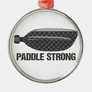 Paddle Strong Metal Tree Decoration