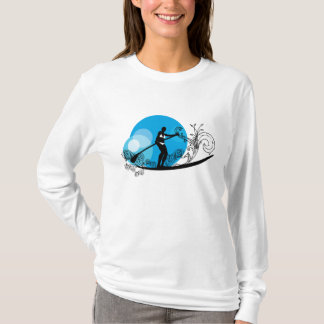 Paddle Surf Girls Light Hoodie T-Shirt