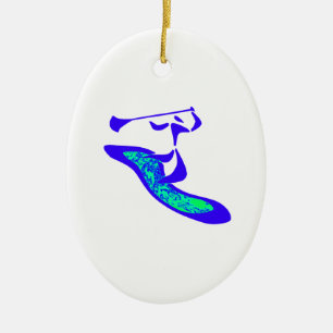 Paddle Up Ceramic Ornament