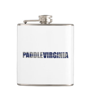 Paddle Virginia Kayaking Hip Flask