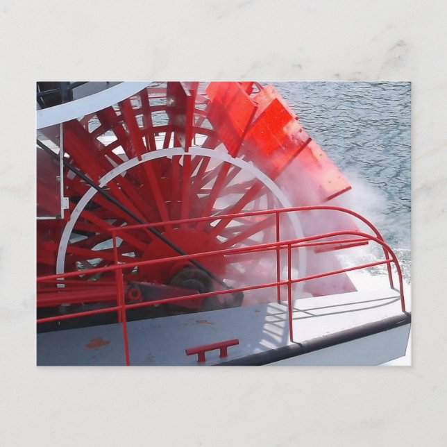 Paddle Wheel Postcard (Front)