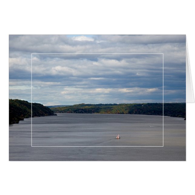 Paddle Wheeler on the Hudson (Front Horizontal)