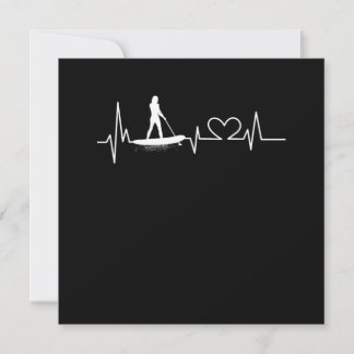 Paddleboard Paddleboard Heartbeat Girl Heartbeat Invitation