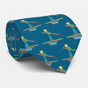 Paddleboard Stickman Tie