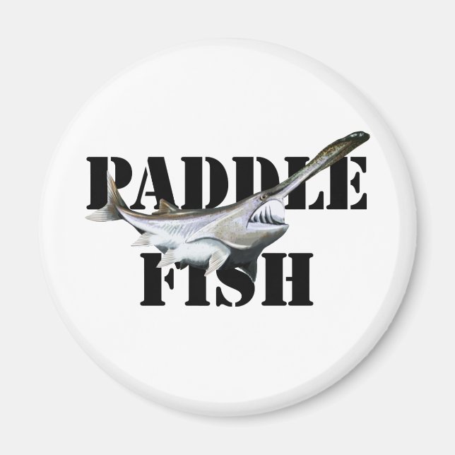 Paddlefish Magnet (Front)
