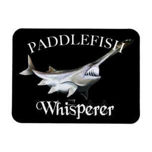 Paddlefish Whisperer Magnet