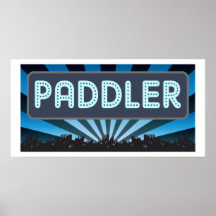 Paddler Marquee Poster